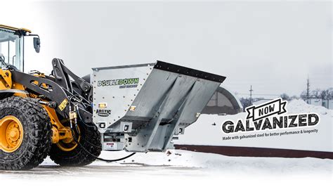 skid steer double down salt bucket|doubledown plus salt bucket.